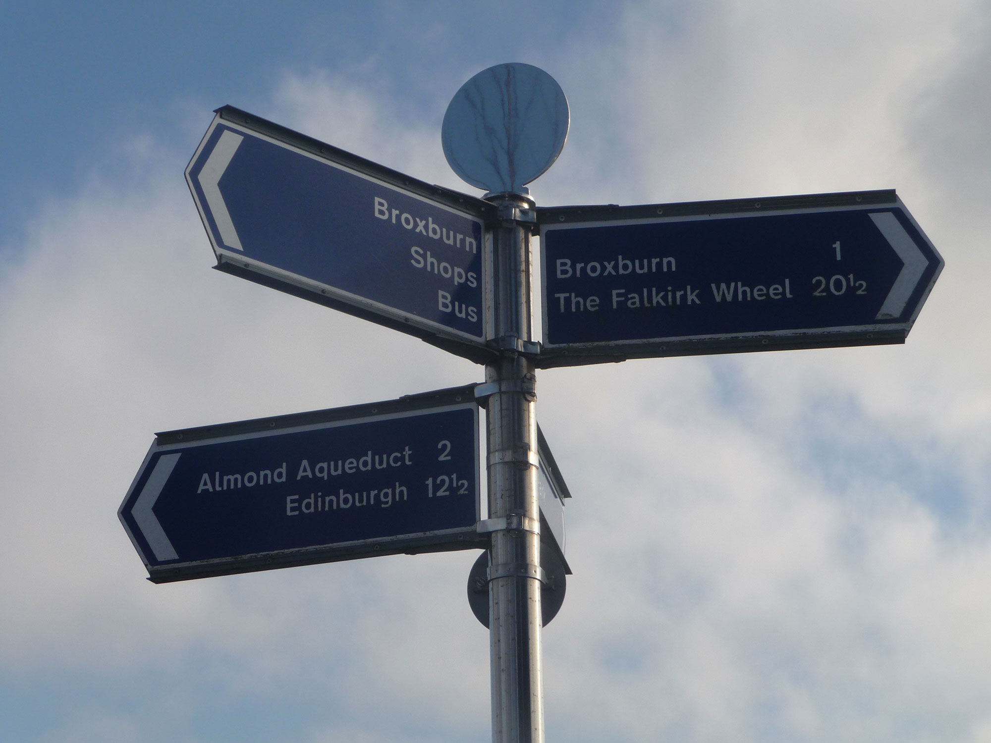 Alba Estates Signpost
